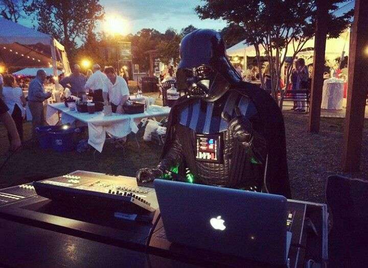 DJ Darth Vader | Weddings, Events, Sports, Parties | Star Wars Darth Vader | Dark Lord of the Sith